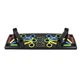 Переносной комплект для тренировок Push up Board Доска для отжиманий и набор трубчатых эспандеров 5 шт. - изображение 3