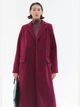 Пальто осіннє довге жіноче LiLove 290-1 SM Бордове (ROZ6501099866) - зображення 8