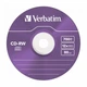 Диск CD Verbatim CD-RW 700Mb 12X SlimBox 5шт Color (43167) - зображення 2