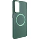 TPU чохол Bonbon Metal Style with MagSafe для Samsung Galaxy A15 4G/5G / M15 5G Зелений / Army Green - изображение 1