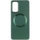 TPU чохол Bonbon Metal Style with MagSafe для Samsung Galaxy A15 4G/5G / M15 5G Зелений / Army Green - изображение 2