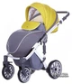 Коляска 2 в 1 Anex Sport Q1 РA01 Серо-горчичная (ANEX Q1-PA01) - изображение 3
