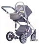 Коляска 2 в 1 Anex Sport Q1 РA01 Серо-горчичная (ANEX Q1-PA01) - изображение 6