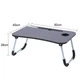 Подставка для ноутбука столик Laptop Table с 4 USB портами фонариком и вентилятором, Черный - изображение 10
