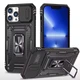 Чохол протиударний Epik Defender Cam Ring Case на Apple iPhone 13 Pro (6.1") Чорний / Black - зображення 1