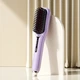 Расчёска-выпрямитель для волос Brush B526 с турмалиновой керамикой, 3 режима Фиолетовый - изображение 8