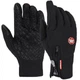 Перчатки вело сенсорі Windstopper B-Forest чорні L - зображення 8