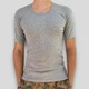 Мужская футболка базовая с широким горлом серая Namaldi 2XL (113-Grey-2XL) - изображение 1