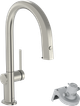 Смеситель для кухонной мойки HANSGROHE AQITTURA M91 76803800, нержавеющая сталь - изображение 1