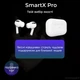 Беспроводные наушники SmartX Pro Luxury Bluetooth наушники с детектором уха, наушникі блютуз TWS White - изображение 9