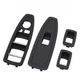 Комплект накладок блоку склопідйомника bmw F20 F30 F31 F34 F35 F36 (Black) - зображення 3
