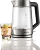 Электрочайник Gorenje K17GED 1.7л 2200 Вт strix контроль стекло белый (K17GED) - изображение 3