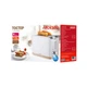Тостер ARDESTO T-F420WWD, 800Вт, метал, 2 слоти, білий (T-F420WWD) - изображение 6