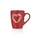Кружка Ardesto Heart AR3467R 320 мл красная - изображение 1