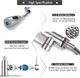 Смеситель-кран для кухни Kraft KF557 с выдвижной лейкой Chrome - изображение 4