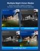 Уличная WiFi камера видеонаблюдения двойная Istil PTZ 4MP+4MP Smart Camera поворотная с ночной съемкой, интерком, датчик движения - изображение 7