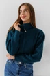 Кардиган однотонный женский Park karon 8386 One Size Зеленый - изображение 1