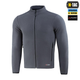 Тактична флісова кофта M-Tac Nord Fleece Polartec, розмір S, колір Dark Grey - изображение 3