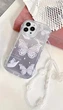 Панель LightPurple Butterfly Luxury для Apple Iphone 13 ProMax Purple + ланцюжок - зображення 1
