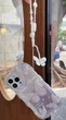 Панель LightPurple Butterfly Luxury для Apple Iphone 13 ProMax Purple + ланцюжок - зображення 3