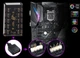 Фан хаб кулерів з підсвічуванням 10 x RGB Sync 12V/4 pin + PWM HUB розгалужувач Концентратор Чорний - зображення 4