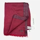 Палантин жіночий Calvin Klein 79142942 Бордовий (1159815491) - зображення 1