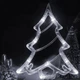 Гирлянда штора светодиодная GarlandoPro звезда и елка 120LED 3х0,9 м 8 режимов Белый 1733071W - изображение 6