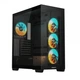 GIGABYTE Корпус без бж Mid Tower Панорамні передні та бічні панелі, підтримка Back-Connect Motherboard Design gb-c500p st - зображення 1