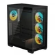 GIGABYTE Корпус без бж Mid Tower Панорамні передні та бічні панелі, підтримка Back-Connect Motherboard Design gb-c500p st - зображення 5