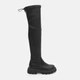 Женские зимние ботфорты Ashoes Чулок 38 24.5 см Черные (ROZ6501005533) - изображение 1