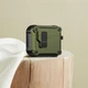 Защитный чехол Deexe Defender Armor для AirPods 4 - Army Green - изображение 2