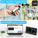 Метеостанція Bresser WIFI ClearView Weather Center 7-in-1 Sensor (7002586) - изображение 4