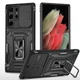 Ударопрочный чехол Epik Camshield Army Ring для Samsung Galaxy S24 Ultra Черный / Black - изображение 1