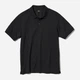 Поло длинное мужское Uniqlo 986870571 2XL Черное (1159815423) - изображение 2