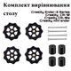 Комплект для вирівнювання робочого столу 3D принтера Creality Ender-3 Series CR-10 CR-10S Mini Ender (03775496) - зображення 2