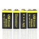 Крона акумулятор 9V Li-ion 850 мАг Type-C комплект 4 штуки - зображення 6