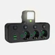 Сетевой фильтр HG-276 с USB и Type-C Black - изображение 4
