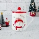 Новогодняя чашка с крышкой и ложкой "Merry Christmas", керамика, 360мл, Снеговик - изображение 8