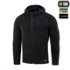 Тактична флісова кофта M-Tac Sprint Fleece Polartec, розмір S, колір Чорний - зображення 1