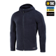 Тактична флісова кофта M-Tac Sprint Fleece Polartec, розмір 2XL, колір Dark Navy Blue - изображение 1