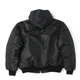 Куртка бомбер Rothco MA1 Flight Jacket с трикотажным капюшоном M черный - изображение 2
