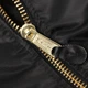 Куртка бомбер Rothco MA1 Flight Jacket с трикотажным капюшоном M черный - изображение 6
