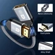 Кабель переходник 8К HDMI - HDMI M/F v2.1 (8K 60Hz/4K 240Hz) Aluminum Gold-plated Shell Neylon, 0.3 м (48453) - изображение 2