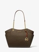 Сумка жіноча Michael Kors Jet Set Large Signature Logo Shoulder Bag коричнева (35S4GTVT3B) - зображення 7