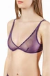 Бюстгальтер женский мягкая чашка из сеточки Felisiya Lingerie Фиолетовый 2007-2817с L - изображение 1
