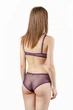 Бюстгальтер женский мягкая чашка из сеточки Felisiya Lingerie Фиолетовый 2007-2817с L - изображение 4