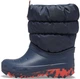 Зимние сапоги Crocs Kids Classic Neo Puff Boot Dark Blue р. 3/34.5/22 см 207684 - изображение 2
