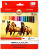 Zestaw kolorowych ołówków Koh-I-Noor Triocolor 36 szt (8593539253730) - obraz 1