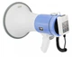 Громкоговоритель аккумуляторный Power Megaphone ER 66 12v UKC серый с голубым - изображение 4