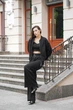 Шерстяний костюм 38 розміру чорний Poliit - изображение 5